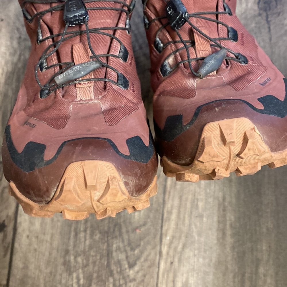 Salomon Cross Hike 2 Brown Lace-Up Boots - Picture 6 of 11